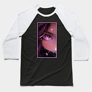 Anime Girl Eye | Quality Anime Artwork | Anime Aesthetic | Manga Anime Art Baseball T-Shirt